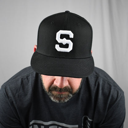 Black S Logo Hat